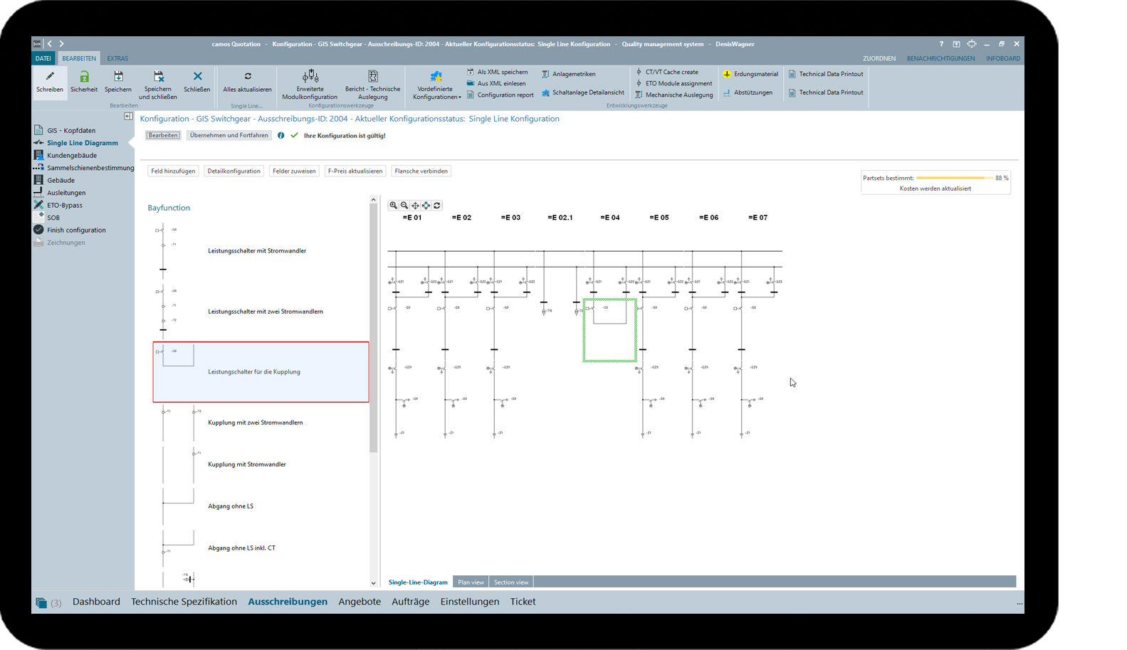 CPQ im Einsatz / SLD configuration process