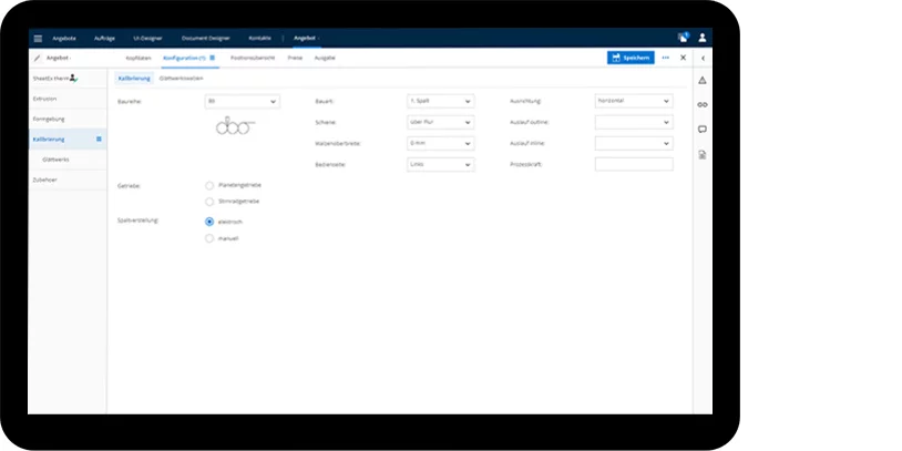 Neues User-Interface camos Quotation 13 Neues User-Interface camos Quotation 13